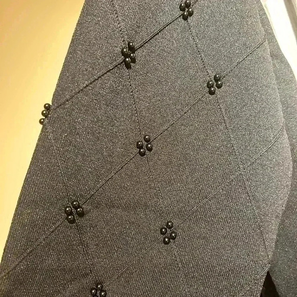 NWT Laura Plus Black Beaded Sweater PTP 23”-24 - Picture 11 of 15